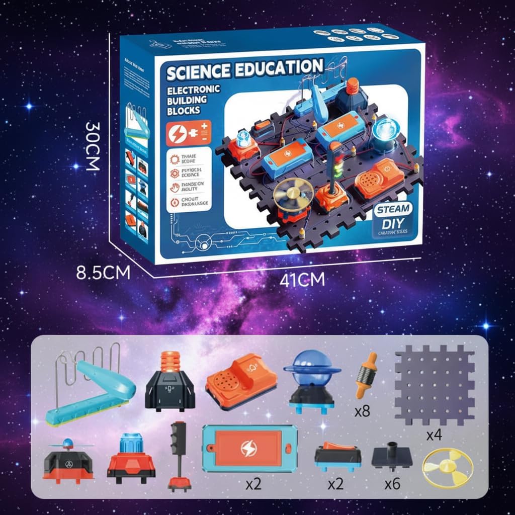 Coffret Circuits Électroniques STEM dès 8 Ans
