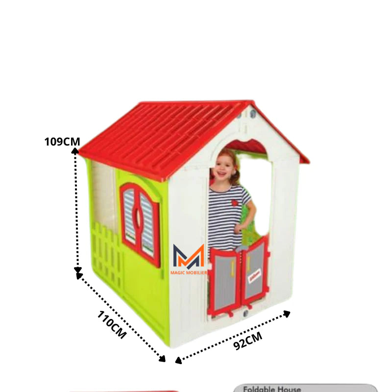 Pilsan foldable outdoor playhouse