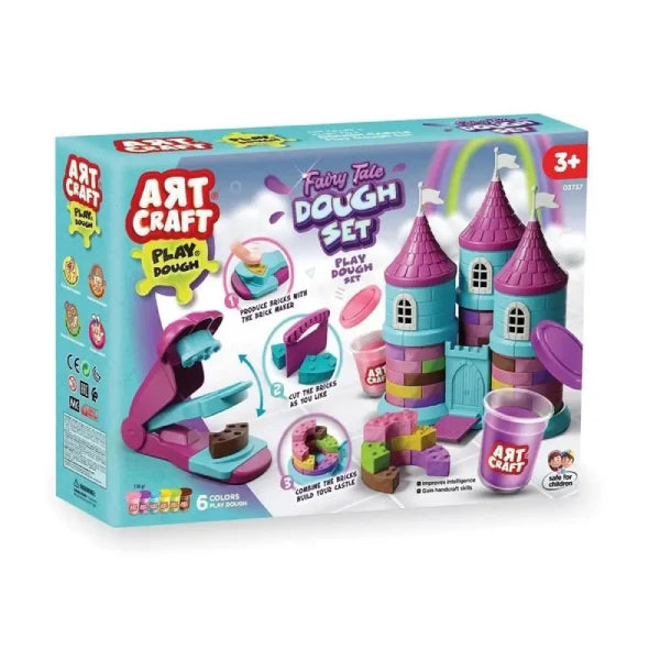 Ensemble de modelage de pâte à modeler Dede Art Craft Fairy Tale.