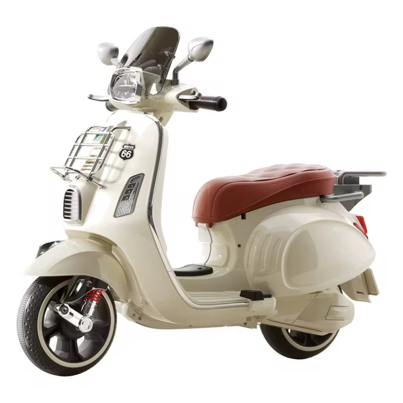 Moto VESPA électrique Enfants 2025 - Biege