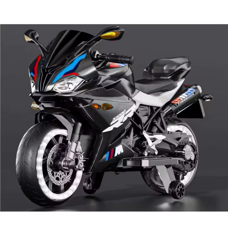 Moto Électrique pour Enfants BMW S1000RR - Noire