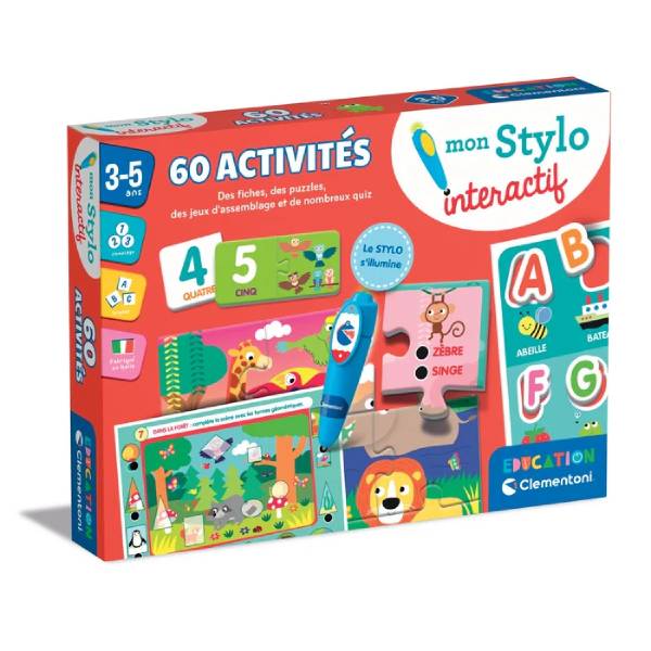 CLEMENTONI - Mon stylo interactif 60 activités