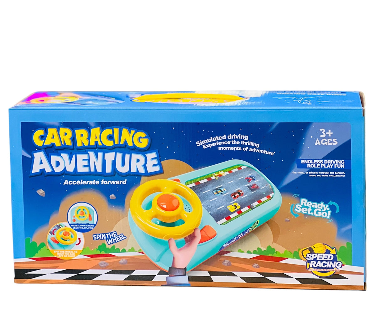 Volant de Conduite Simulée Ready Set Go – Jeu de Course Lumineux dès 3 Ans