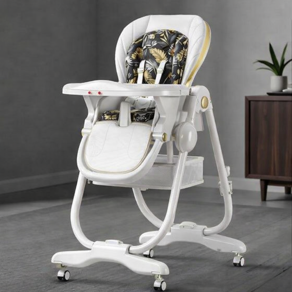 SmartSeat 12-en-1  – Chaise Haute Bébé Réglable, Compacte & Portable