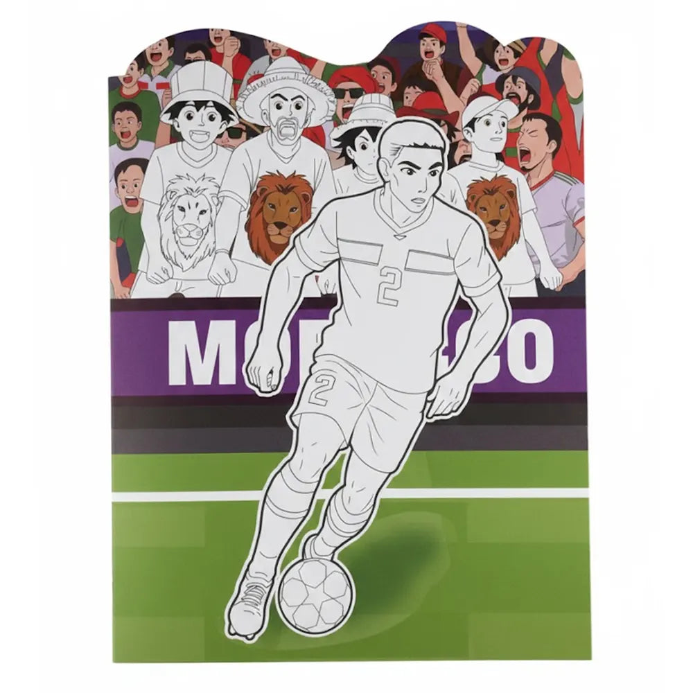 Livre Créatif Couleurs du Foot – Collage et Coloriage pour Petits Champions