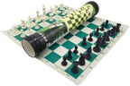Tapis d'Échecs Enroulable Grand Format avec Tube
