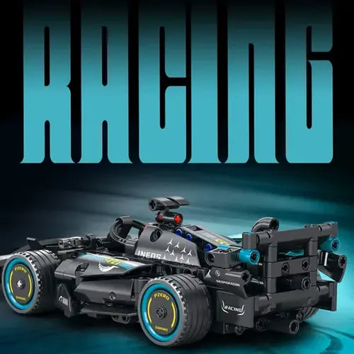 Mingdi 8722 Formula 1 style remote control racing car building set