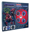 une machine cible de boxe musicale intelligente sur le thème des Avengers avec connectivité Bluetooth