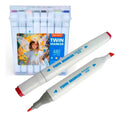 Set de 48 Marqueurs Twin Marker Double Pointe – Couleurs Variées Intenses
