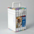 Set de 36 Marqueurs Twin Marker Double Pointe – Couleurs Variées Intenses