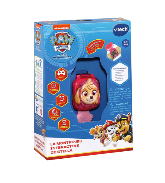 PAT PATROUILLE – LA MONTRE-JEU INTERACTIVE DE STELLA – VTECH