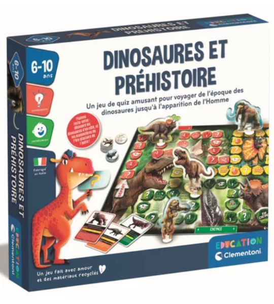 DINOSAURES ET PREHISTOIRE – CLEMENTONI