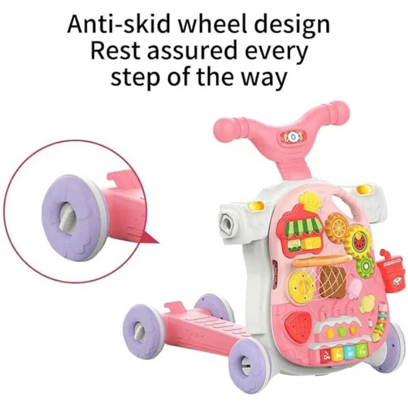 Huanger brand 2-in-1 Baby Walker and Activity Table