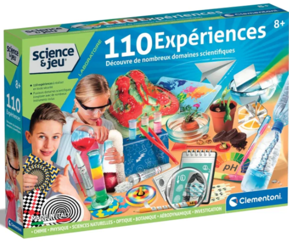 COFFRET 110 EXPÉRIENCES – CLEMENTONI