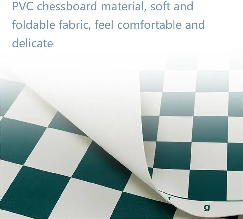 Tapis d'Échecs Enroulable Grand Format avec Tube