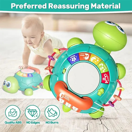 Tortue Interactive Téléphone qui Rampe – Jouet Éducatif Musical