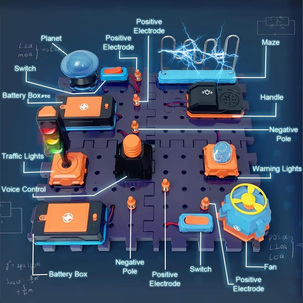 Coffret Circuits Électroniques STEM dès 8 Ans