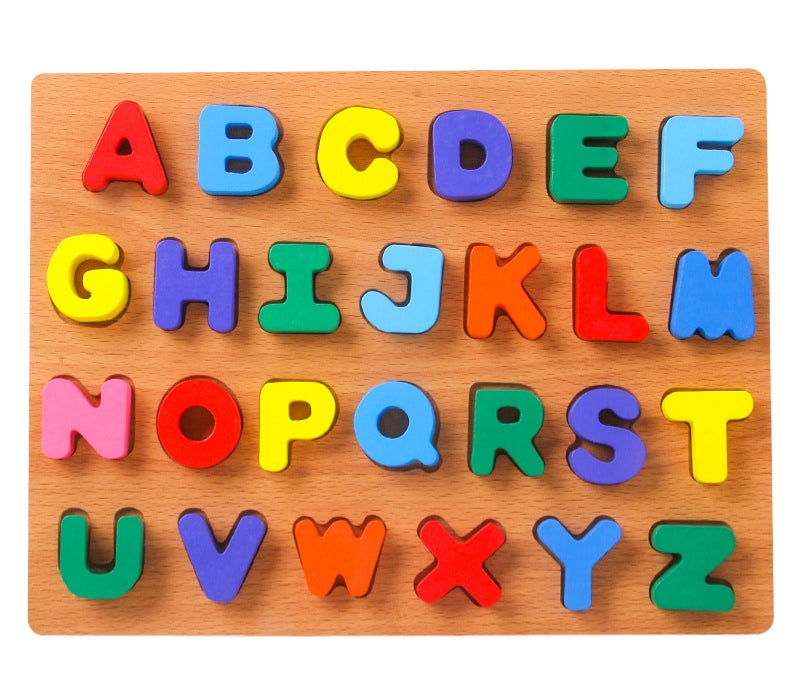 alphabet learning puzzle