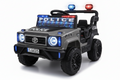 Toyota Électrique Police pour Enfant 1 Place avec LED et Gyrophares – De 1 à 5 Ans - Gris