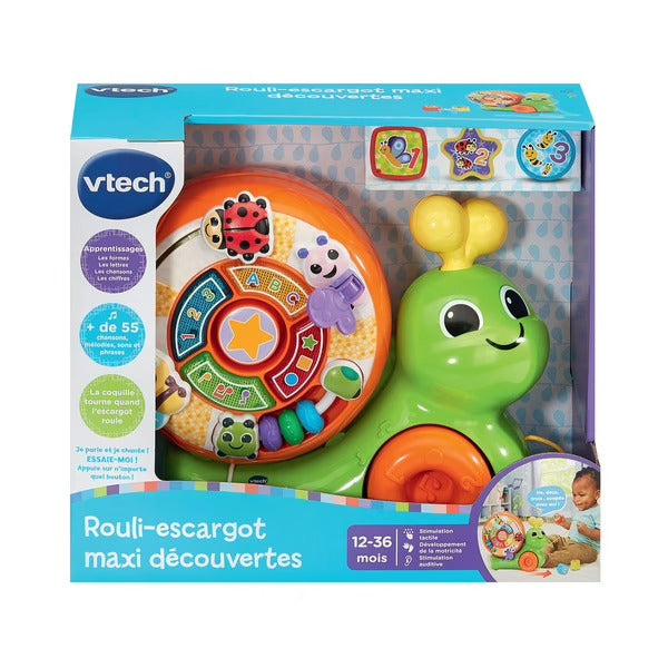 ROULI-ESCARGOT MAXI DÉCOUVERTES – VTECH