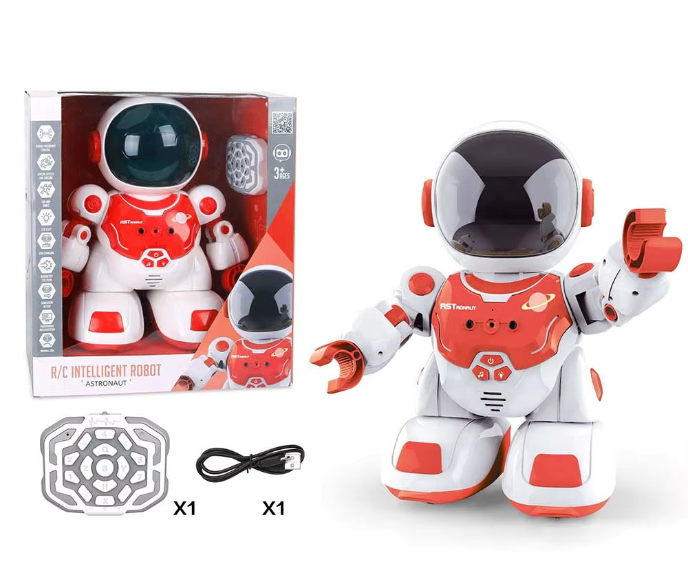 Robot télécommandé intelligent pour astronaute - Blanc Rouge Ofer-269