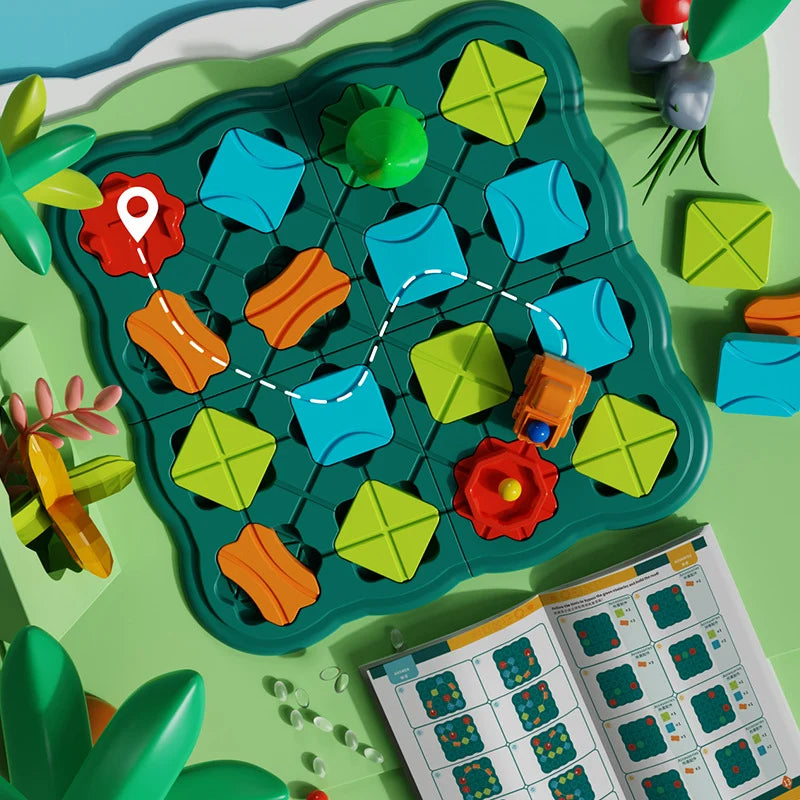Jeu de Société Road Break Through dès 3 Ans – 28 Pièces