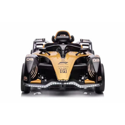 Voiture Formula 1 Électrique 2025 12V Dorée