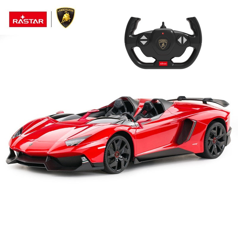Rastar - Lamborghini Aventador Car With Remote Control 1:12 Scale - 57500