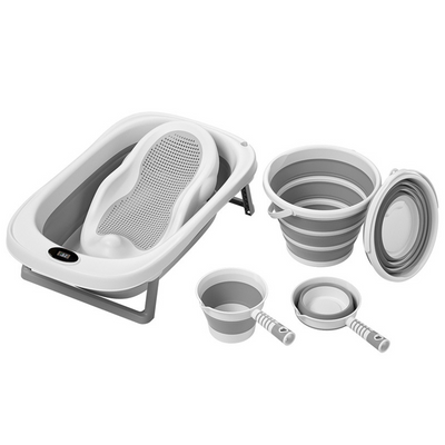 Baignoire Bébé Pliable 4 pièces