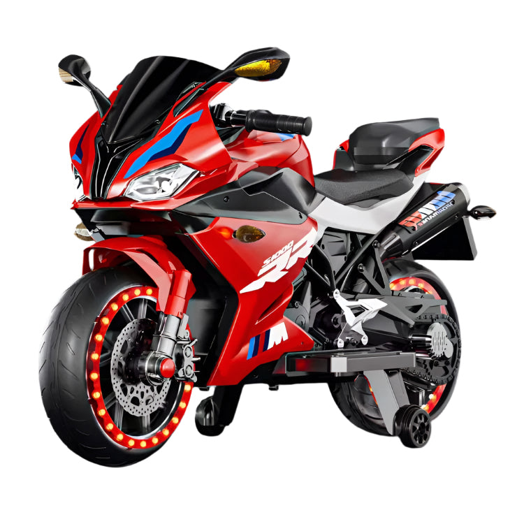 Moto Électrique pour Enfants BMW S1000RR - Rouge
