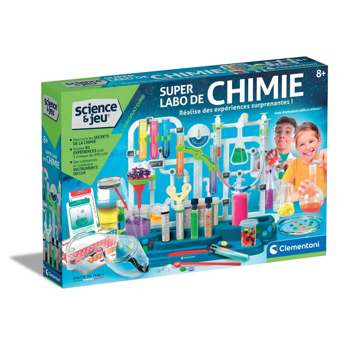 SUPER LABO DE CHIMIE - Clementoni