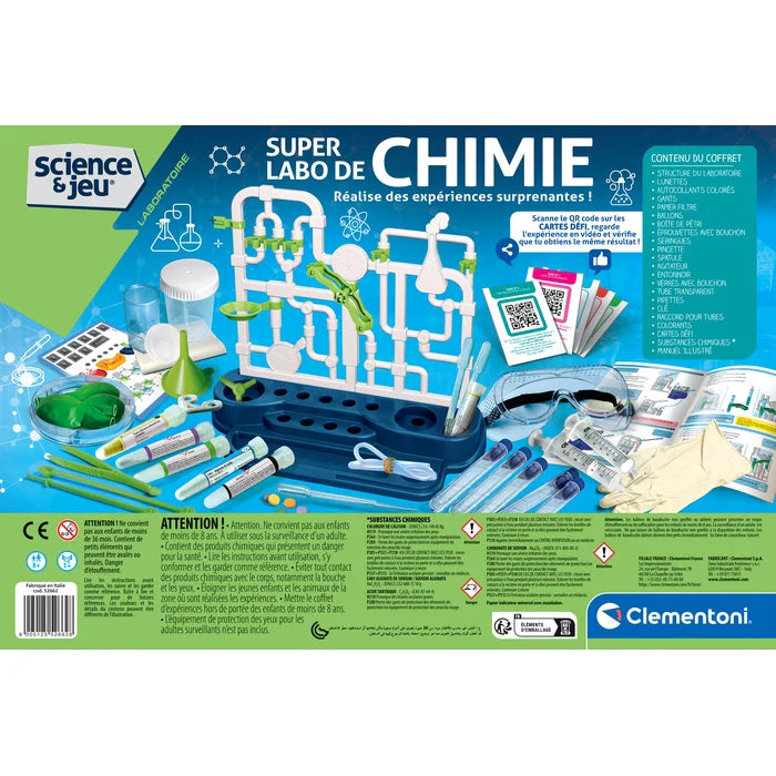 SUPER LABO DE CHIMIE - Clementoni