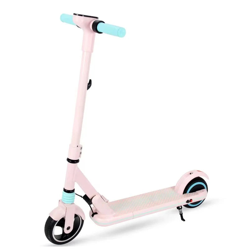 Trottinette Électrique Enfant 24V Pliable - 6 à 13 ans - Rose