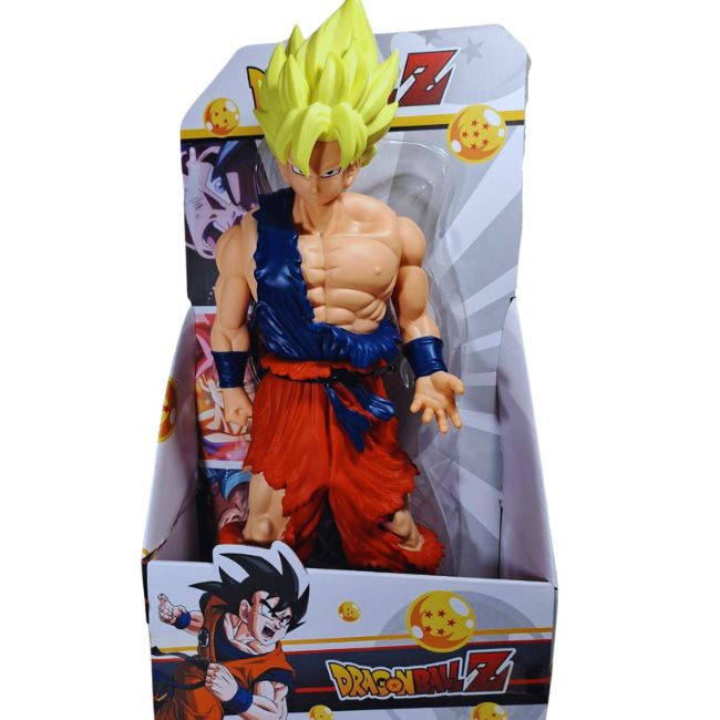 Figurine Dragon Ball Z - Son Goku Super Saiyan (Tenue Déchirée / Battle Damaged) - Neuve en Boîte