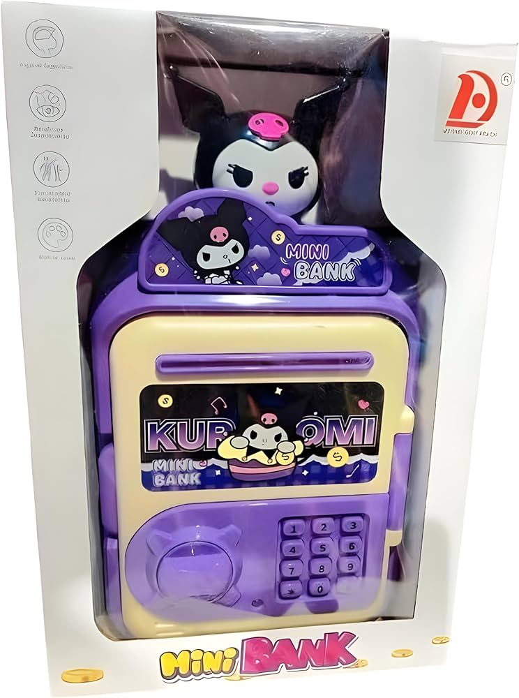 Tirelire Coffre-Fort Électronique avec Effets Sonores – Grande Capacité