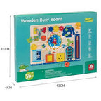 Busy Board Montessori en Bois dès 36 Mois
