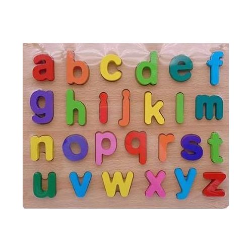 Puzzle en Bois Alphabet Anglais Minuscule