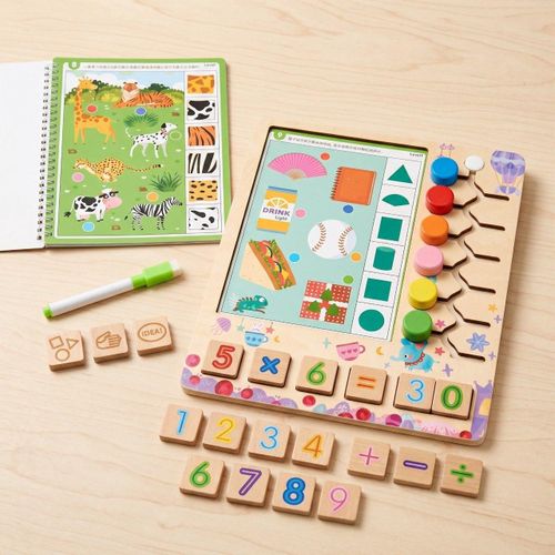 Coffret Jeux Éducatifs Montessori dès 3 Ans