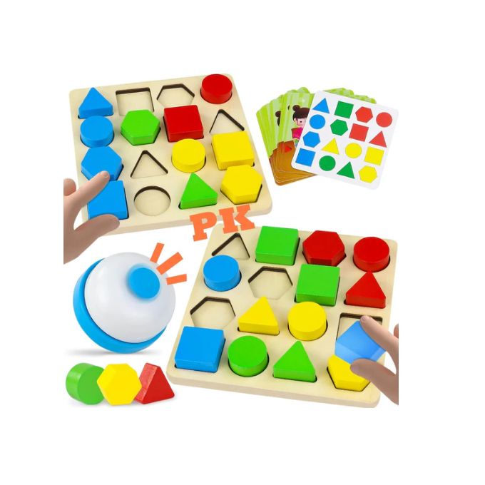 Jeu de Tri des Formes Géométriques dès 3 Ans