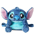 Sac à Dos Peluche Thème Alien Bleu