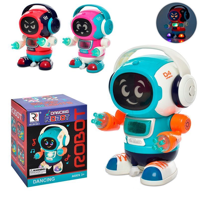 Robot Danseur Lumineux et Musical pour Enfant 3 ans+