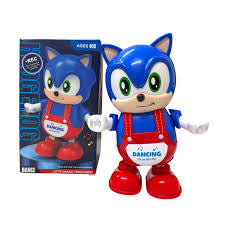 Jouet Sonic Danseur Lumineux et Musical – Enregistreur Vocal