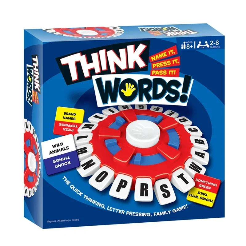 Think Words ! Jeu de Société Familial 2 à 8 Joueurs