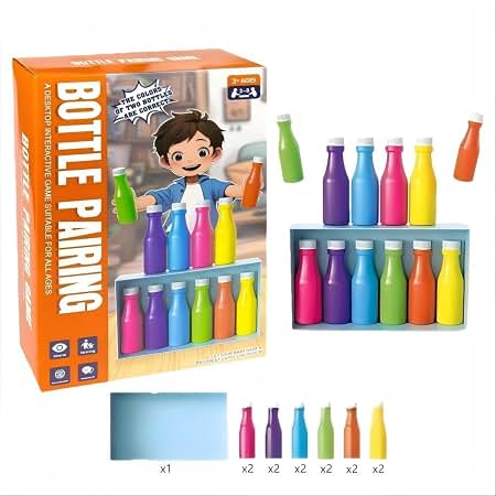 Bottle Pairing – Jeu d'Adresse et de Couleurs pour Enfant