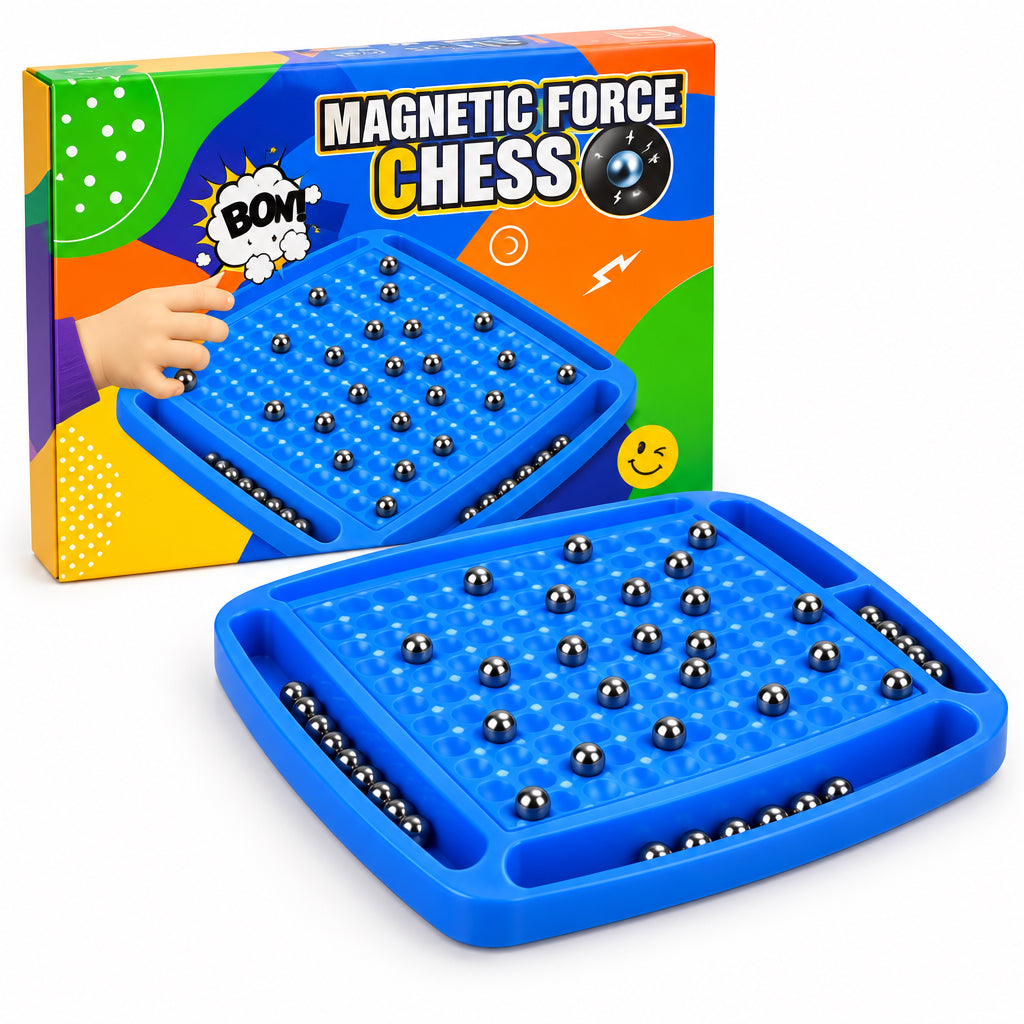 Jeu d’Échecs Magnétique à Billes dès 3 Ans