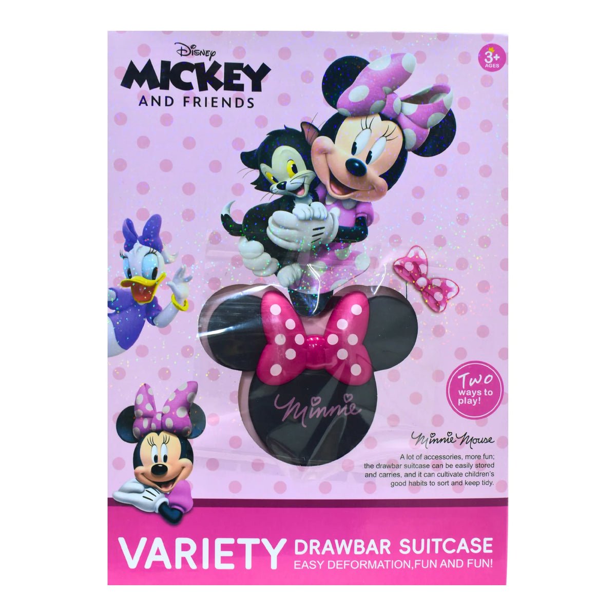 Valise de Jeu à Roulettes Thème Minnie