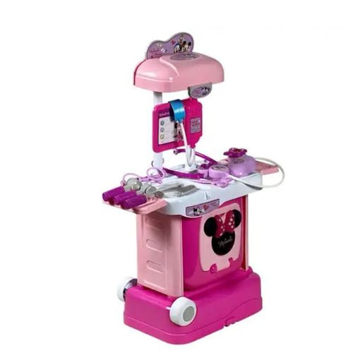 Valise de Jeu à Roulettes Thème Minnie – Modèles Assortis