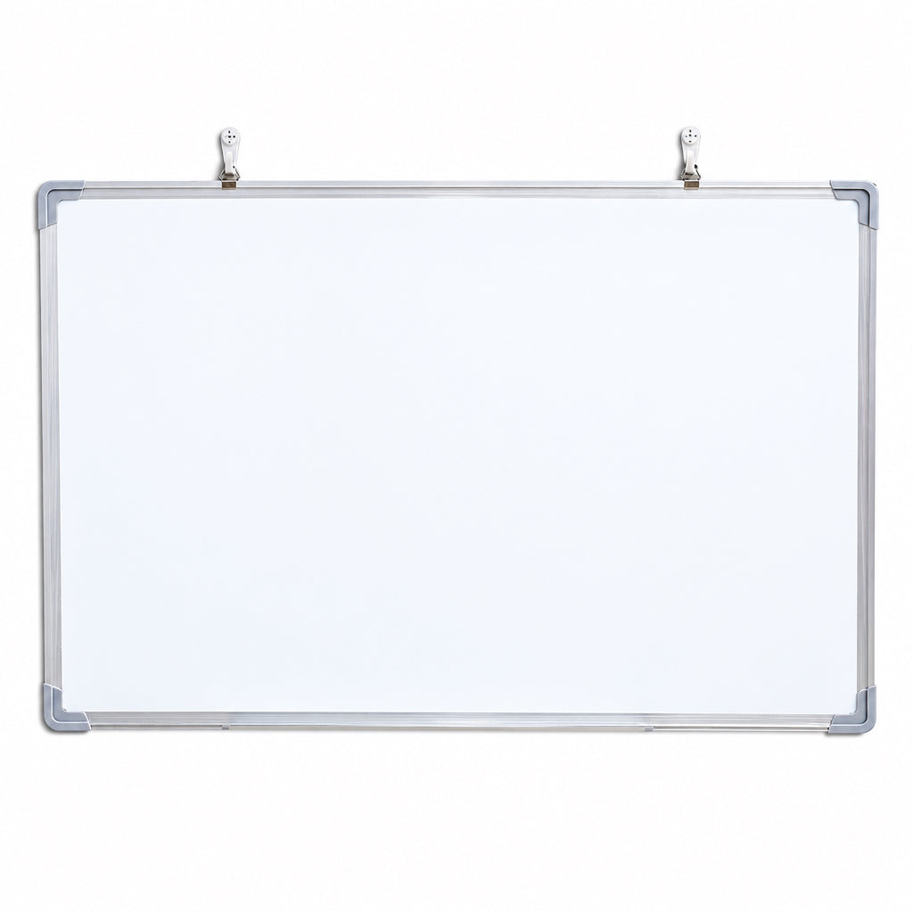 Tableau Blanc Double Face 60 × 90 cm – Cadre Aluminium