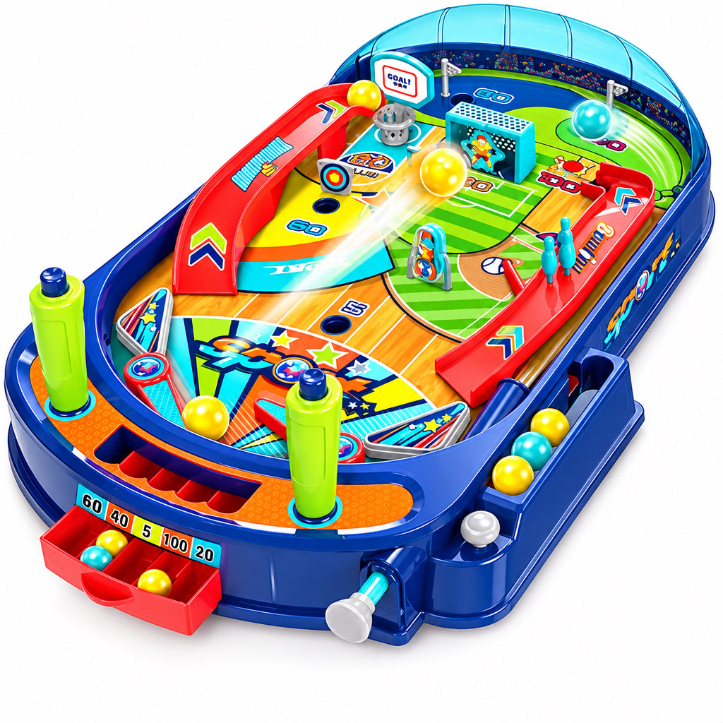 Flipper Multisport de Table – Jeu d'Adresse Familial dès 3 Ans