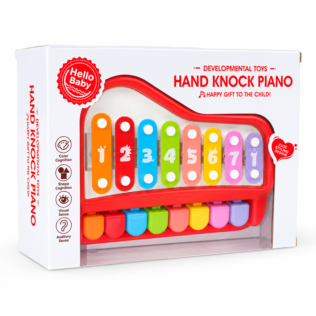 Xylophone Piano Bébé 2 en 1 dès 18 Mois – Jouet Musical